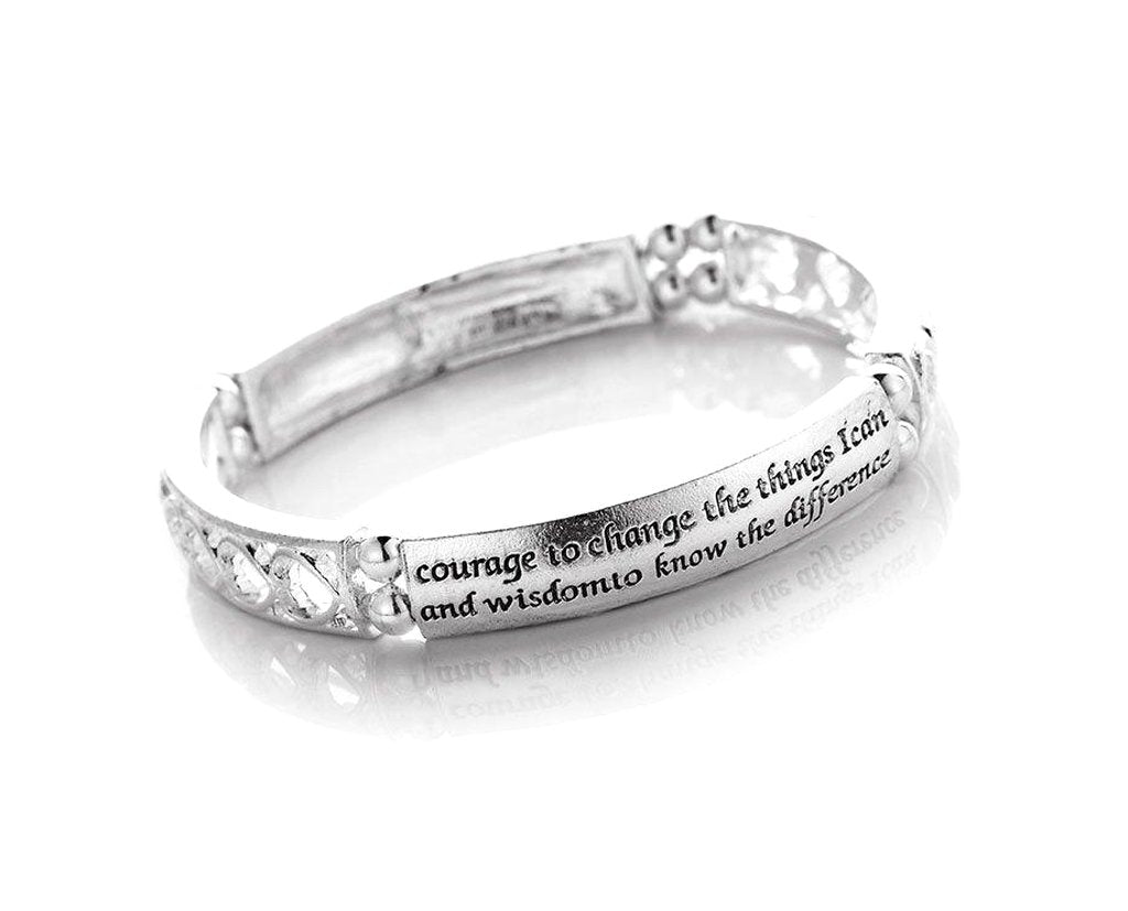 Serenity Prayer Engraved Bracelet