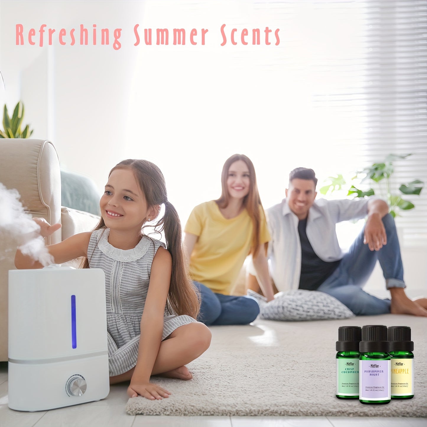 Summer Bliss: 14-Pack Aromatherapy Fragrance Oil Set for Candle Making & Diffusers