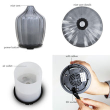 Load image into Gallery viewer, Grey Color Glass Aroma Diffusers

