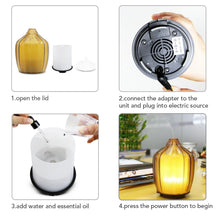 Load image into Gallery viewer, Ultrasonic Aroma Diffusers with cool mist for large bedroom
