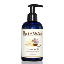 Load image into Gallery viewer, Best of Nature Coconut Vanilla Blend Body Oil

