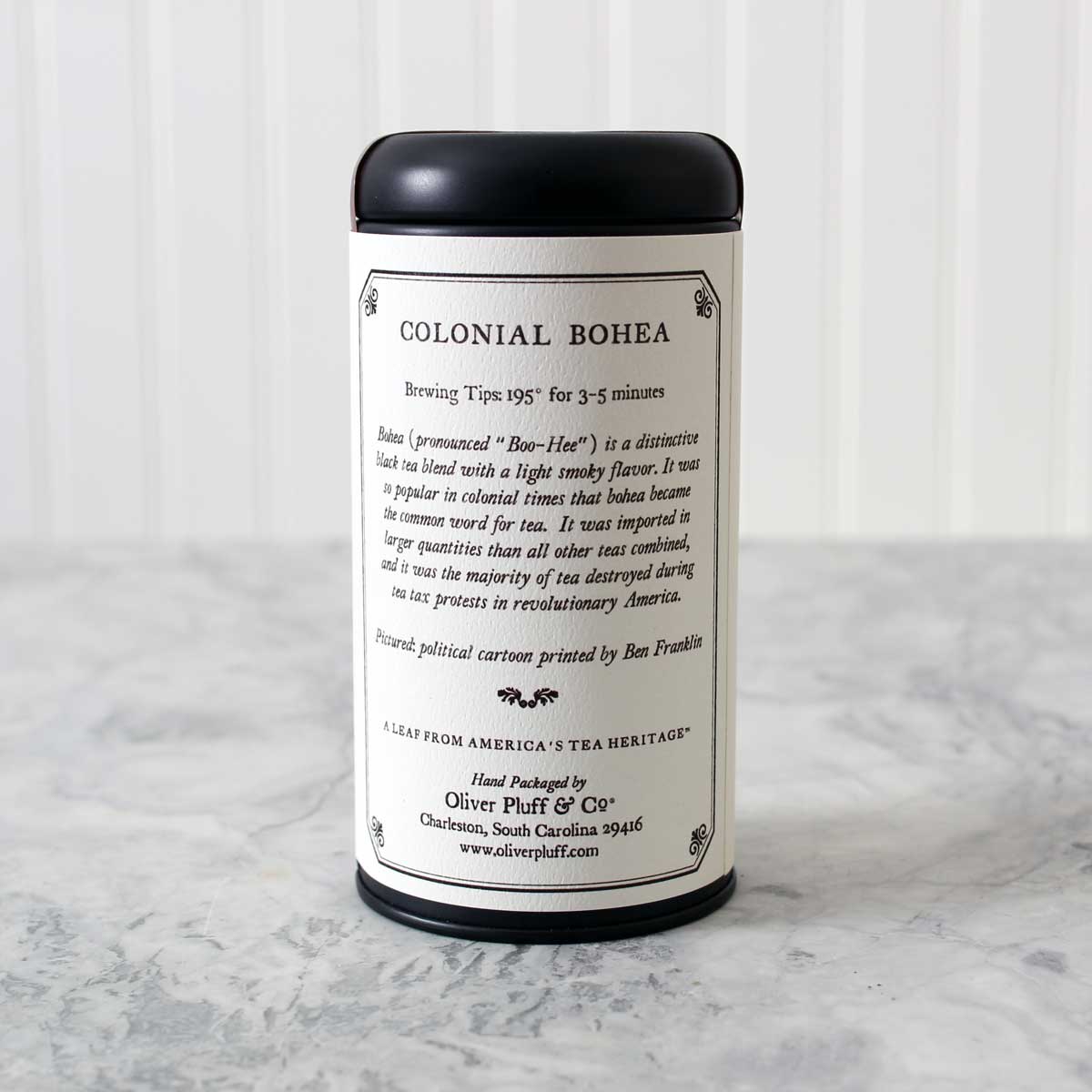 Colonial Bohea - Loose Tea in Signature Tea Tin