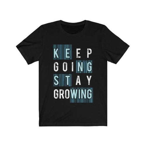 Keep Going Stay Growing Inspiration Quote
