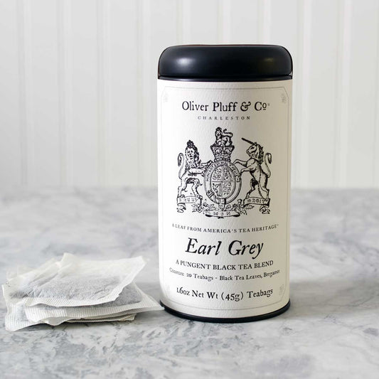 Oliver Pluff & Company : Earl Grey - Teabags in Signature Tea Tin