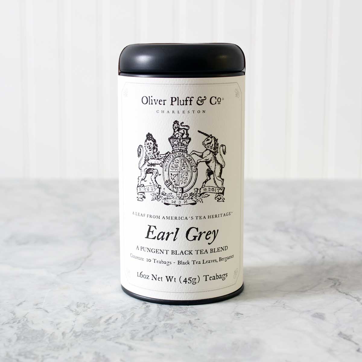 Oliver Pluff & Company : Earl Grey - Teabags in Signature Tea Tin