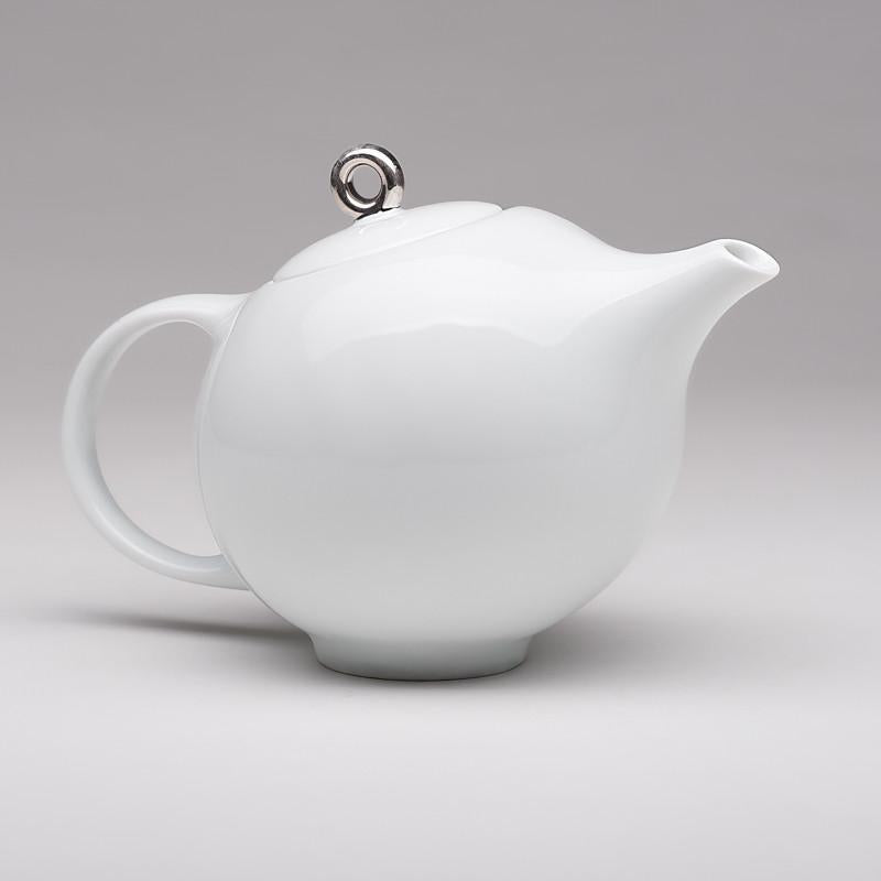 EVA 3-piece teaset - White porcelain