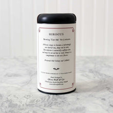 Load image into Gallery viewer, Hibiscus - Loose Tea in Signature Tea Tin
