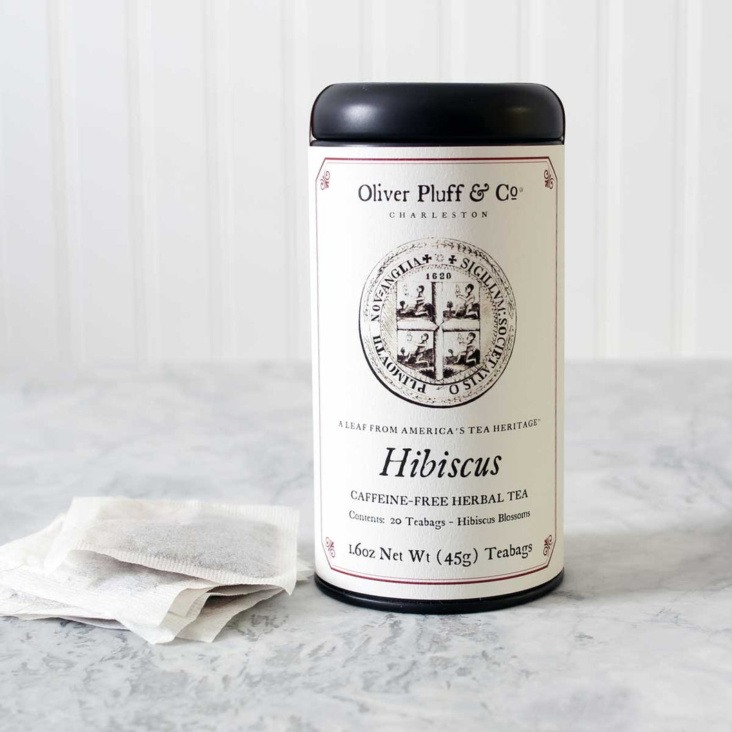 Hibiscus - Teabags in Signature Tea Tin