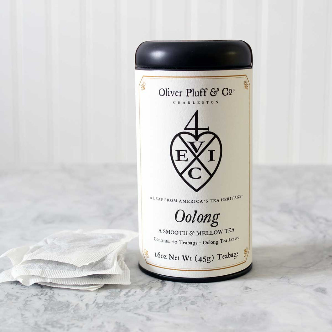 Oliver Pluff & Company : Oolong - Teabags in Signature Tea Tin
